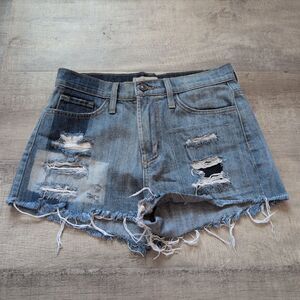 FLYING MONKEY - Denim Shorts - Women’s Size 25 - Frayed Hem